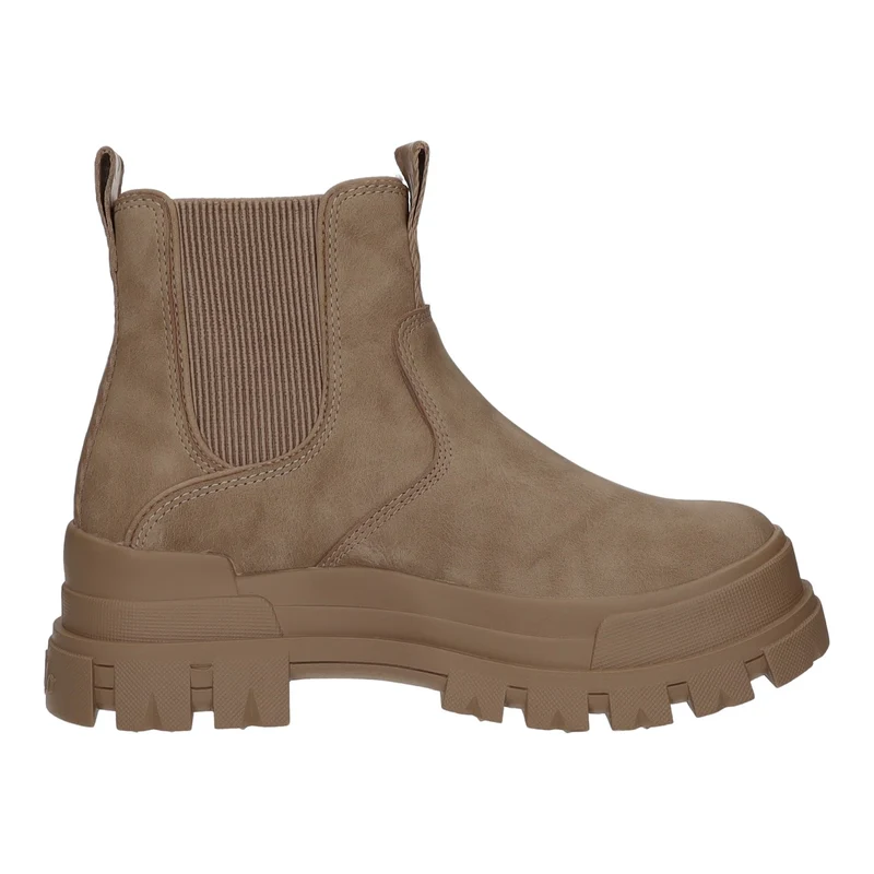 Buffalo Schlupf-/Reißverschlußstiefelette Warmfutter bis 35mm Absatz (casual) ASPHA CHELSEA WARM