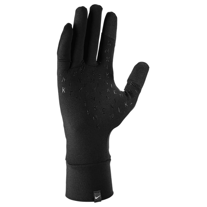 Nike Fleece Running Gloves - Guantes (black, XSS)