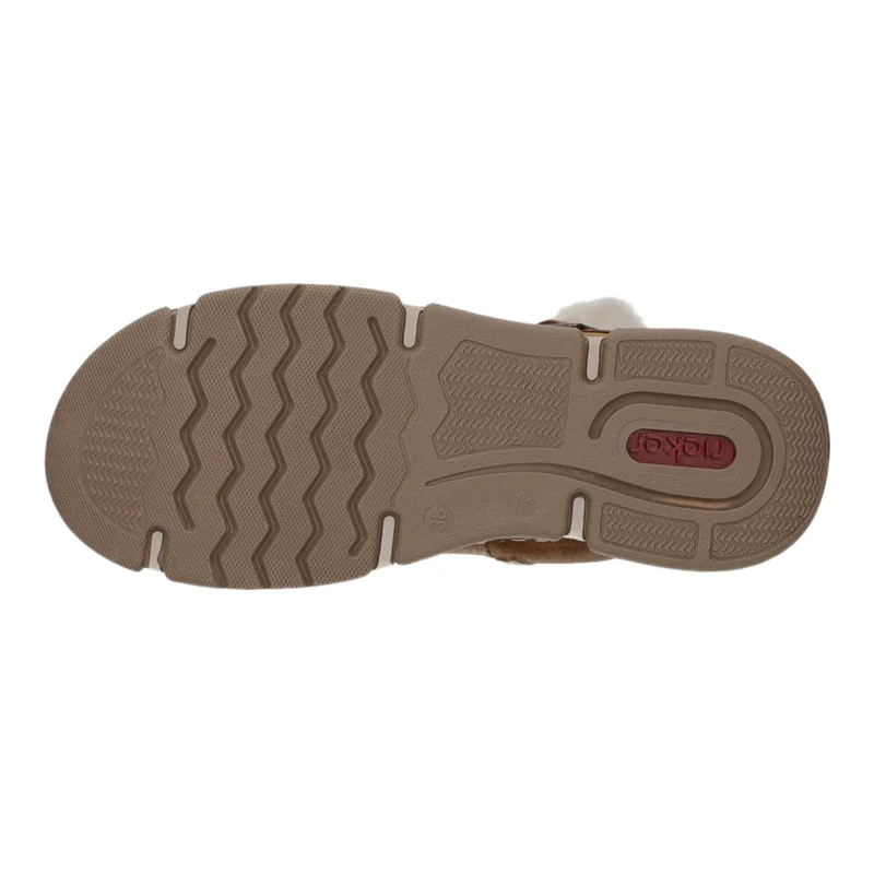 Rieker Schlupf-/Reißverschlußstiefelette Warmfutter bis 35mm Absatz (casual)