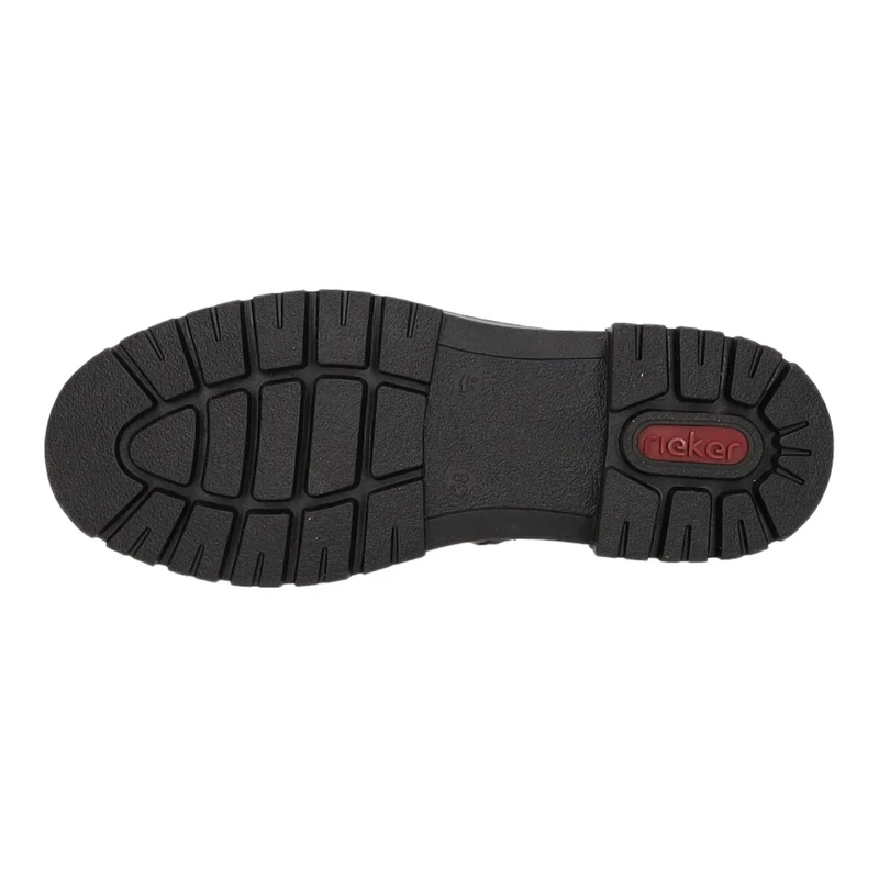 Rieker Schlupf-/Reißverschlußstiefelette Warmfutter bis 35mm Absatz (casual)