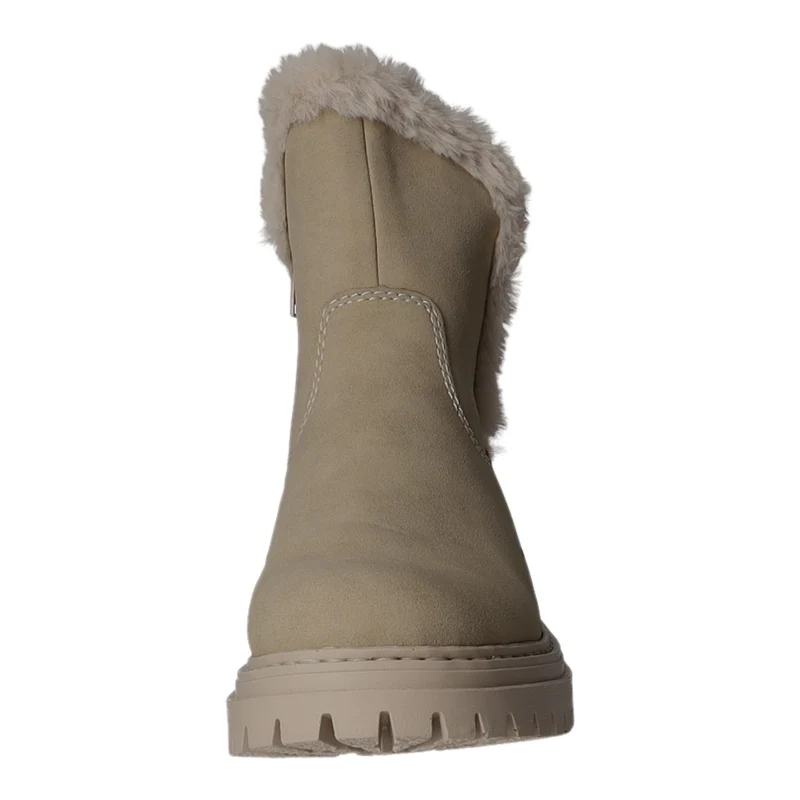 Rieker Schlupf-/Reißverschlußstiefelette Warmfutter bis 35mm Absatz (casual)