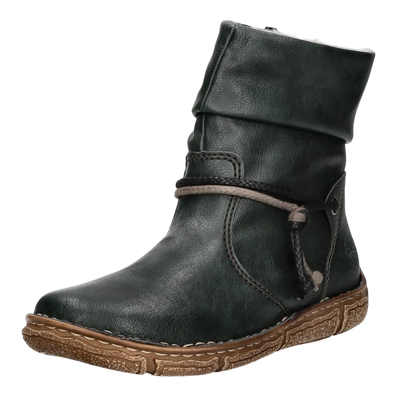 Rieker Schlupf-/Reißverschlußstiefelette Warmfutter bis 35mm Absatz (casual)