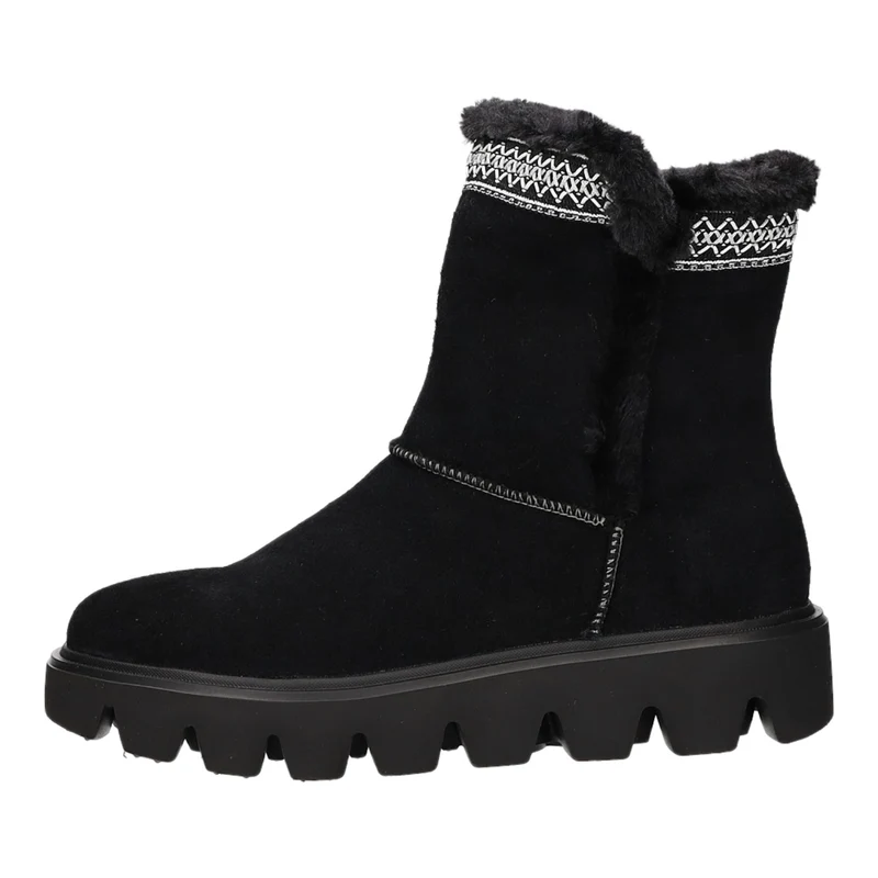 Rieker Schlupf-/Reißverschlußstiefelette Warmfutter bis 35mm Absatz (casual)
