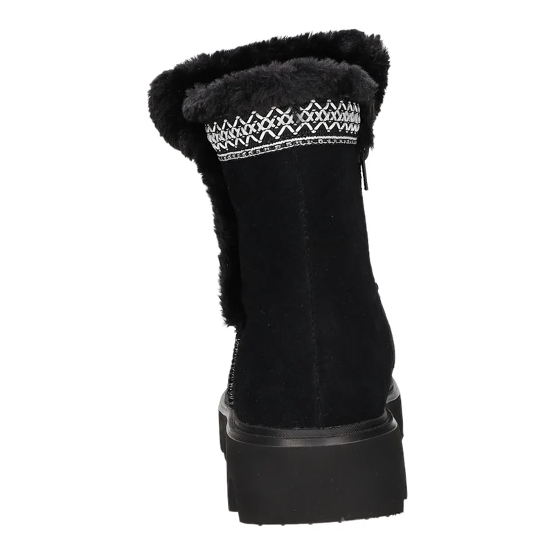 Rieker Schlupf-/Reißverschlußstiefelette Warmfutter bis 35mm Absatz (casual)
