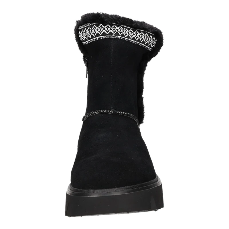 Rieker Schlupf-/Reißverschlußstiefelette Warmfutter bis 35mm Absatz (casual)