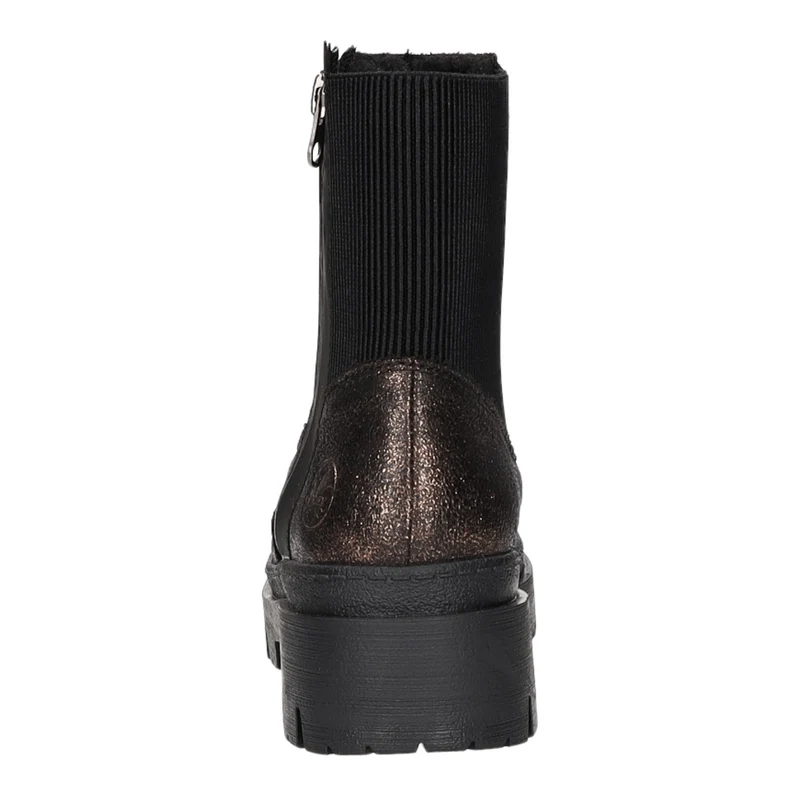 Rieker Schlupf-/Reißverschlußstiefelette Warmfutter bis 35mm Absatz (casual)