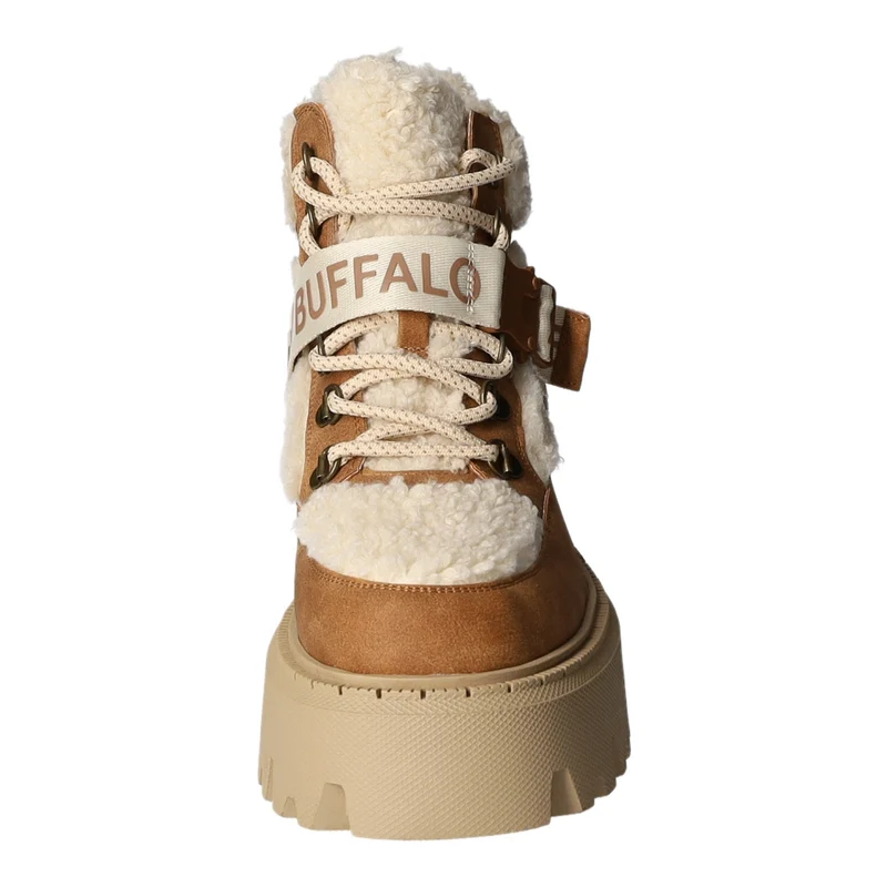 Buffalo Schnürstiefelette Warmfutter bis 35mm Absatz (casual) Aspen Com Mid Warm