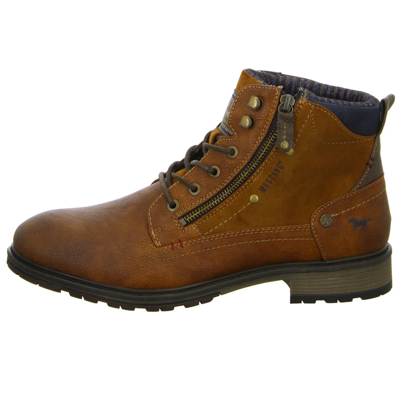 MUSTANG Schnürstiefelette Kaltfutter Freizeit (casual)