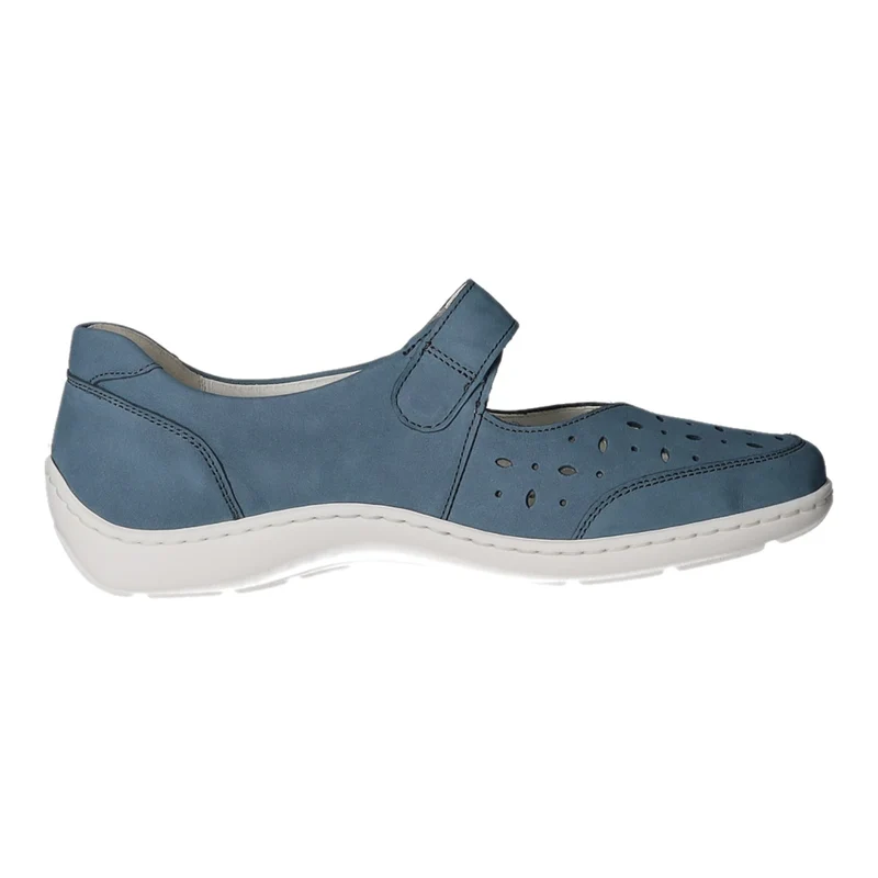 Waldläufer Slipper/Kletthalbschuh mit Mehrweite Freizeit (casual) Henni