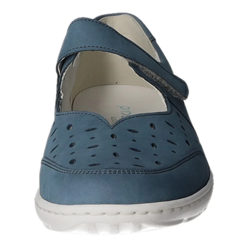Waldläufer Slipper/Kletthalbschuh mit Mehrweite Freizeit (casual) Henni