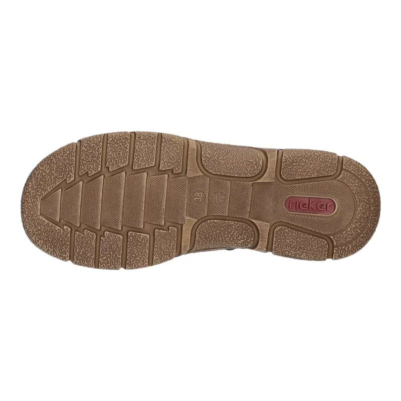 Rieker Schlupf-/Reißverschlußstiefelette Warmfutter bis 35mm Absatz (casual)