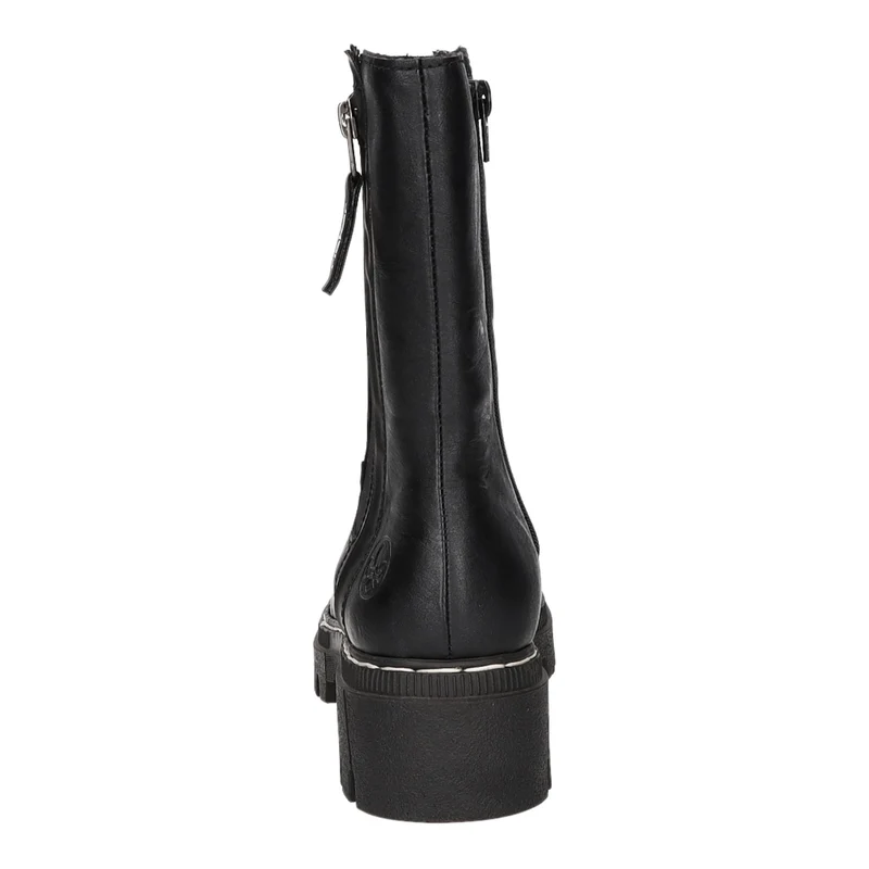 Rieker Schlupf-/Reißverschlußstiefelette Warmfutter bis 35mm Absatz (casual)