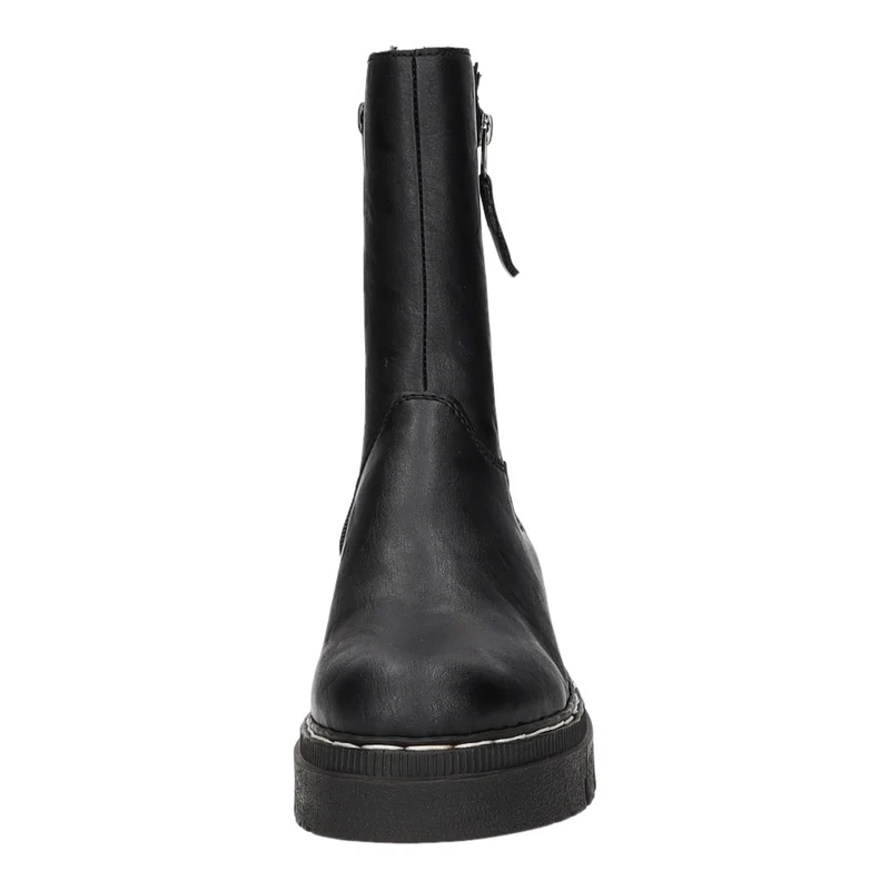 Rieker Schlupf-/Reißverschlußstiefelette Warmfutter bis 35mm Absatz (casual)