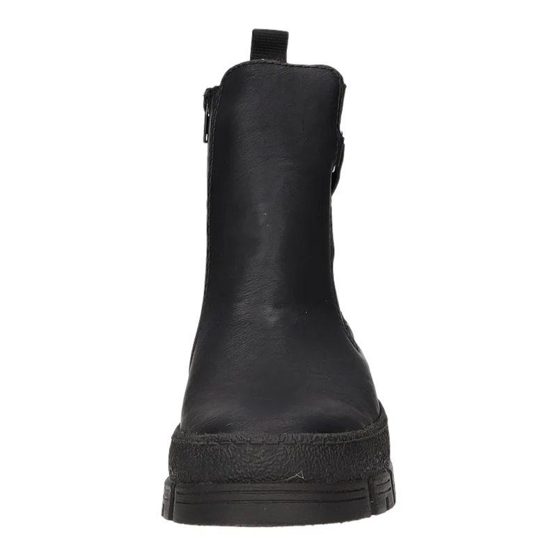 Rieker Schlupf-/Reißverschlußstiefelette Warmfutter bis 35mm Absatz (casual)