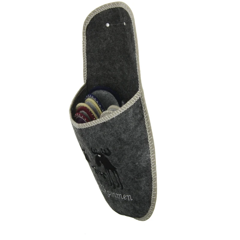 Home Comfort Hausschuh Pantolette Kaltfutter
