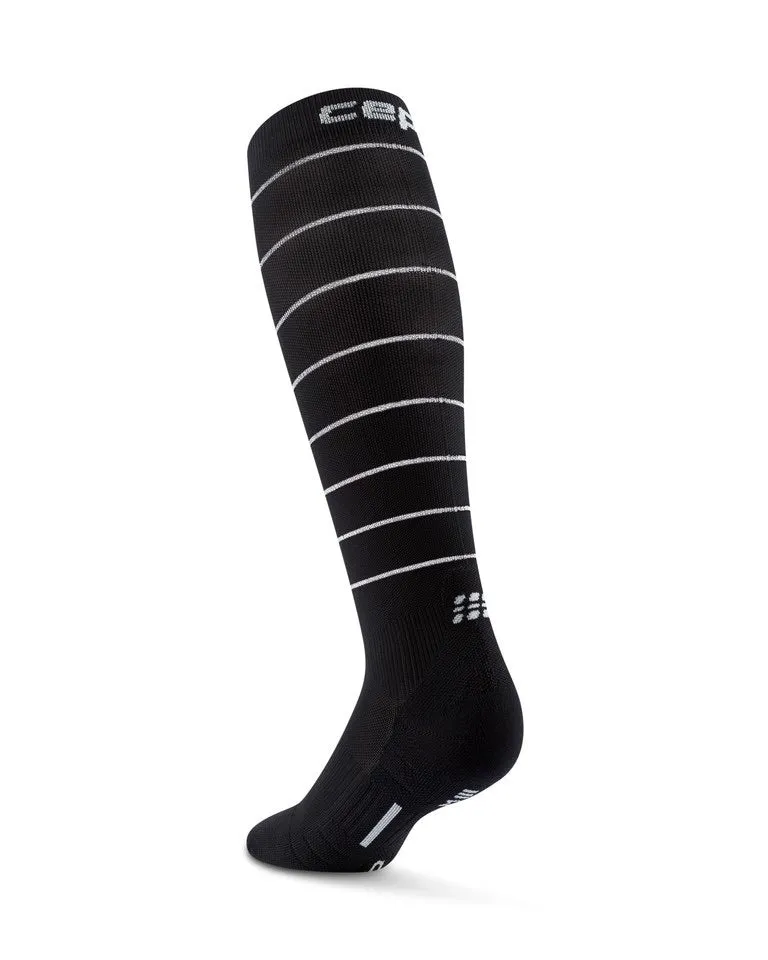 CEP Pro Run Reflective Tall Kompressions-Laufsocken
