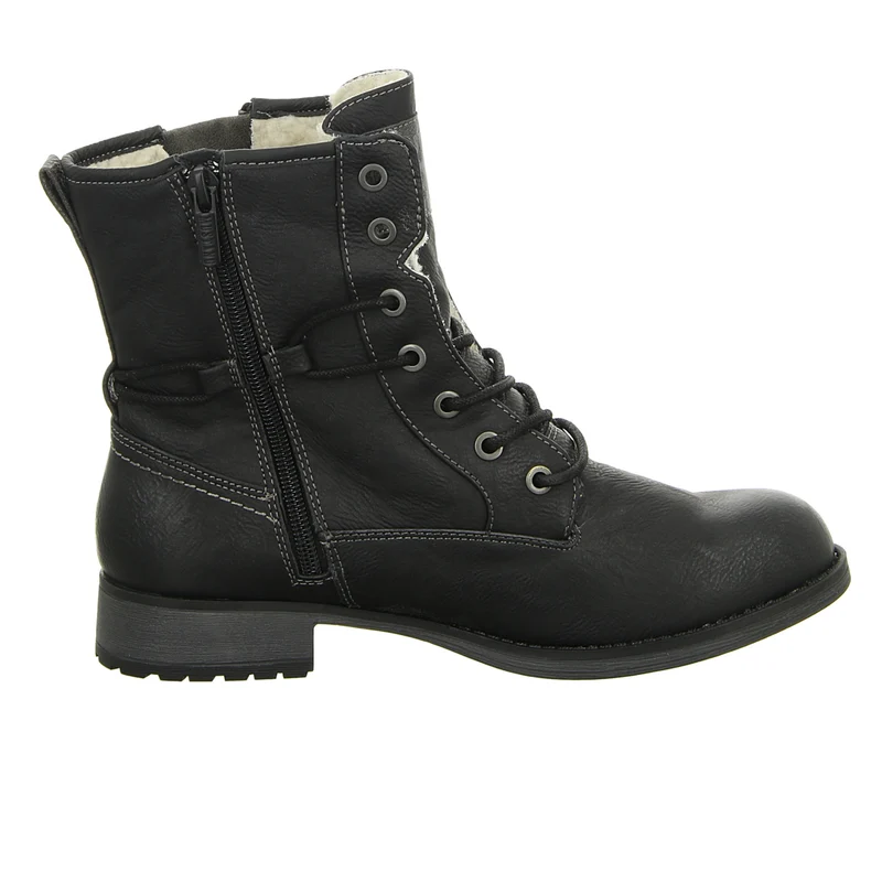 MUSTANG Schnürstiefelette Warmfutter bis 35mm Absatz (casual)