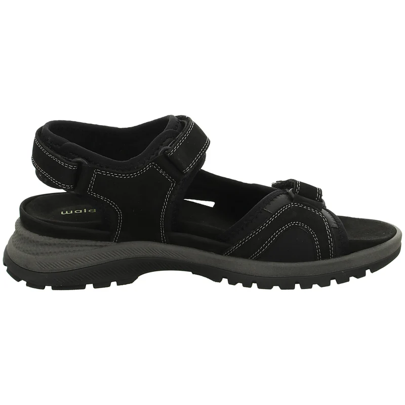 Waldläufer Sandalette mit Mehrweite bis 30mm Sohlenhöhe H-Sora