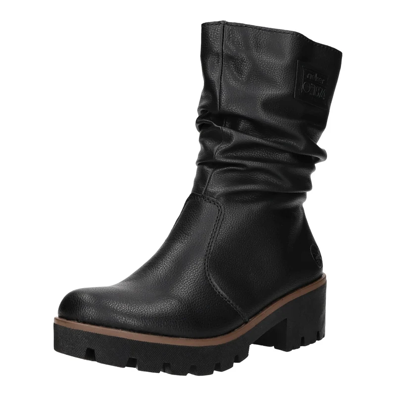 Rieker Schlupf-/Reißverschlußstiefelette Warmfutter ab 35mm Absatz