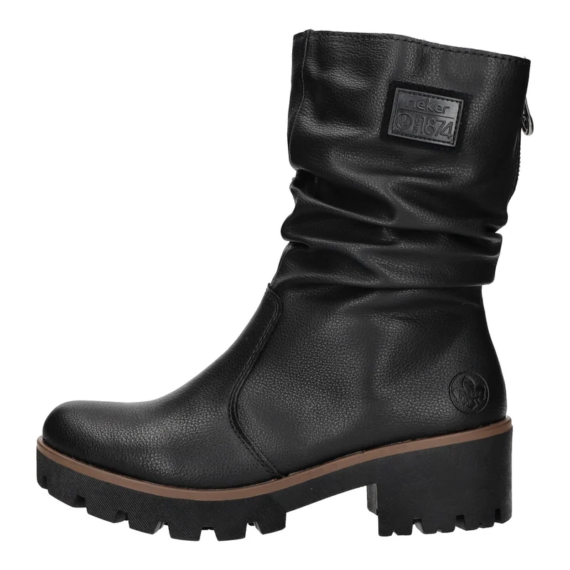 Rieker Schlupf-/Reißverschlußstiefelette Warmfutter ab 35mm Absatz