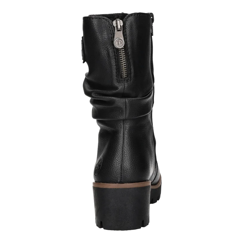 Rieker Schlupf-/Reißverschlußstiefelette Warmfutter ab 35mm Absatz