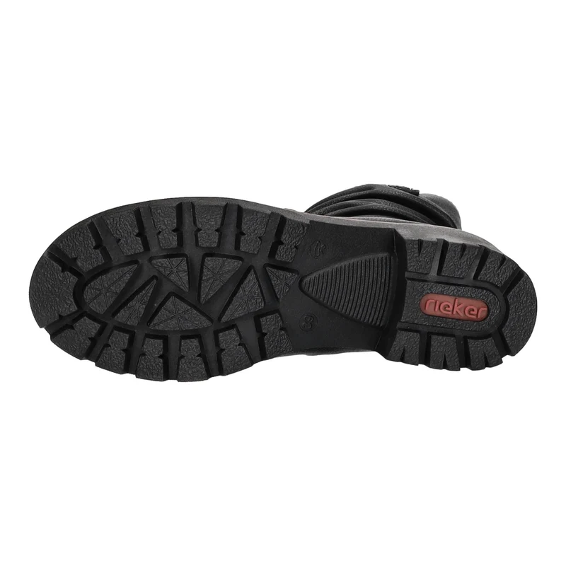 Rieker Schlupf-/Reißverschlußstiefelette Warmfutter ab 35mm Absatz