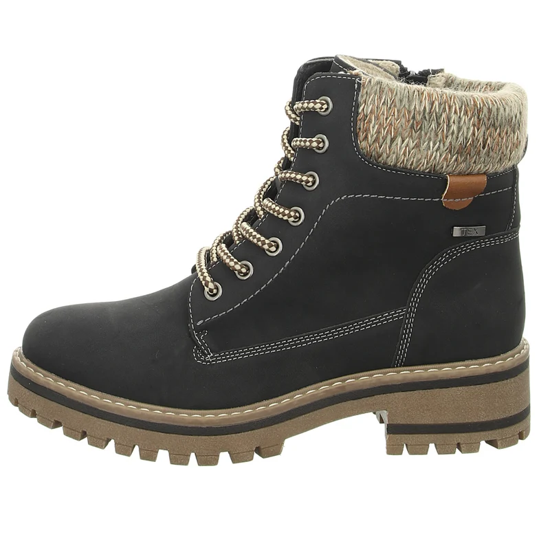 BOXX Schnürstiefelette Warmfutter bis 35mm Absatz (casual)