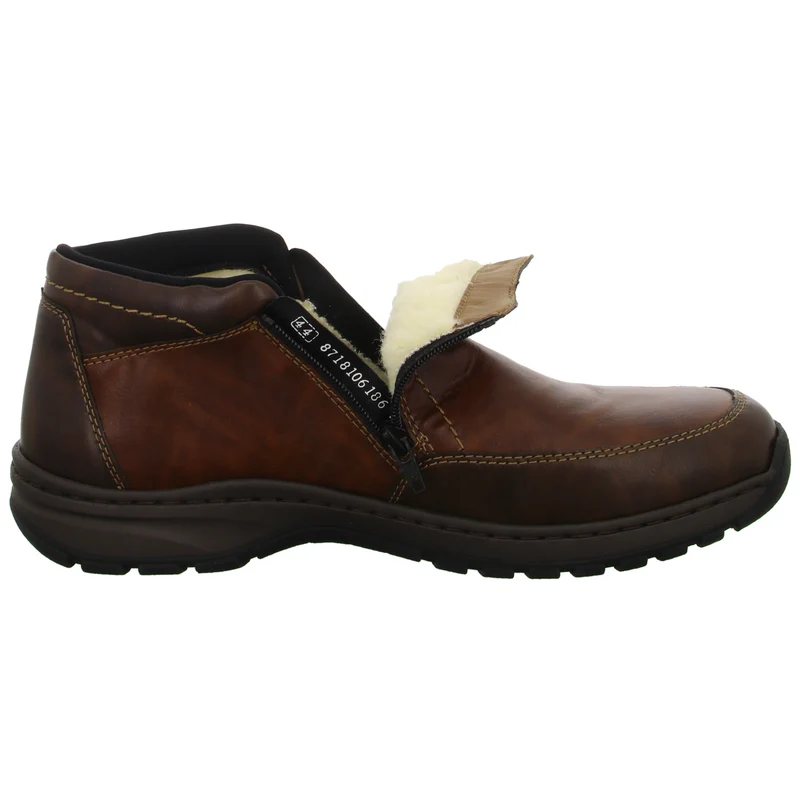 Rieker Schlupf/Reißverschlußstiefelette Warmfutter Freizeit (Casual)