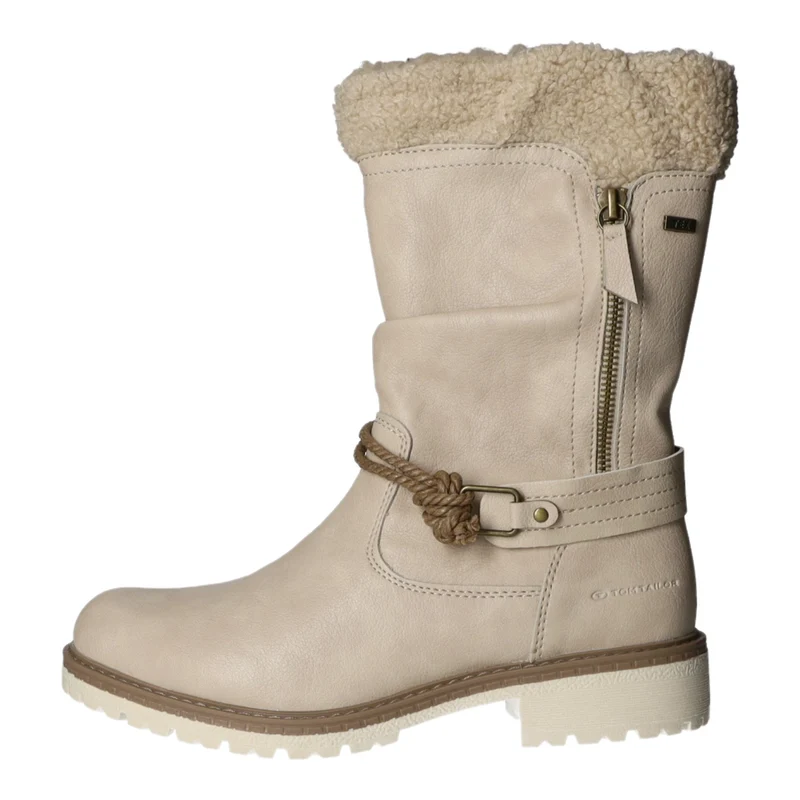 Tom Tailor Schlupf-/Reißverschlußstiefelette Warmfutter bis 35mm Absatz (casual)