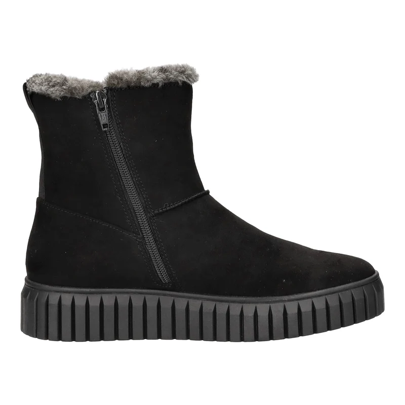 s.Oliver Schlupf-/Reißverschlußstiefelette Warmfutter bis 35mm Absatz (casual)