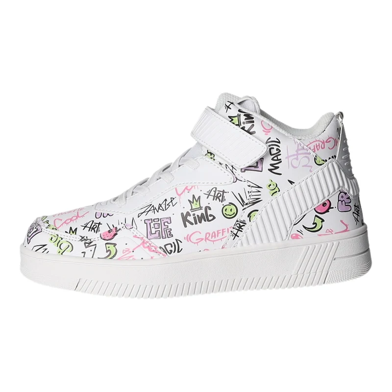 Sneakers Schlupf-/Klettstiefelette Kaltfutter