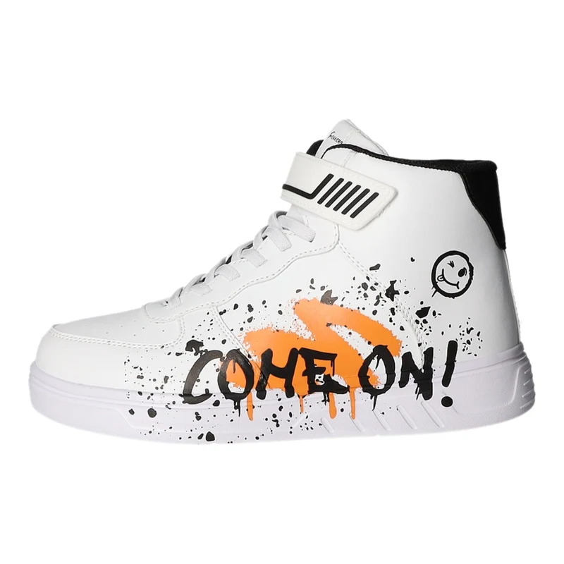 Sneakers Schlupf-/Klettstiefelette Kaltfutter