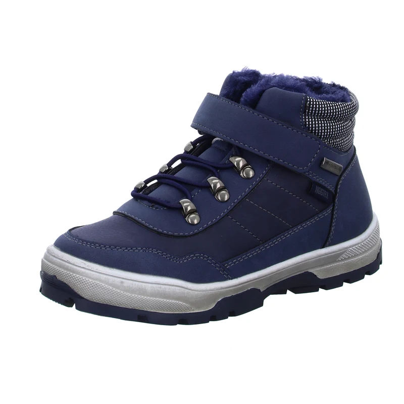 Sneakers Schlupf-/Klettstiefelette Warmfutter