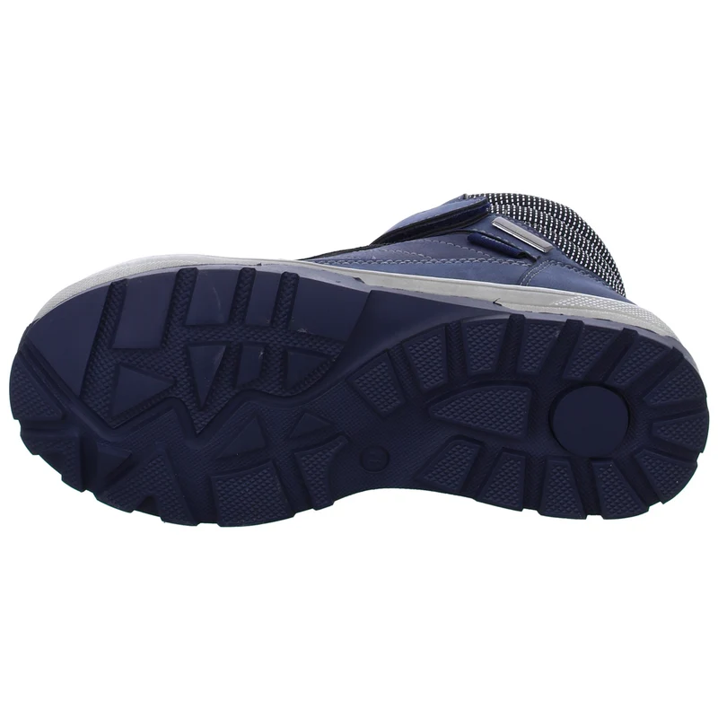 Sneakers Schlupf-/Klettstiefelette Warmfutter