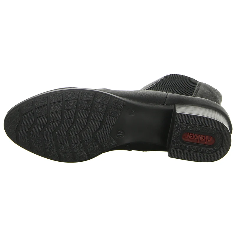 Rieker Schlupf-/Reißverschlußstiefelette Warmfutter bis 35mm Absatz (casual)
