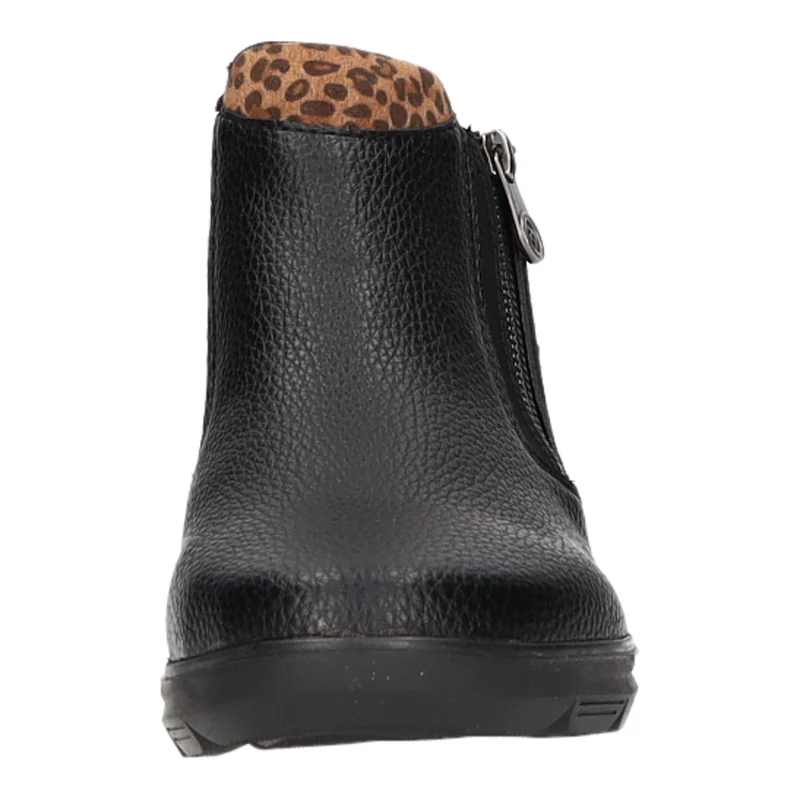 Rieker Schlupf-/Reißverschlußstiefelette Warmfutter bis 35mm Absatz (casual)