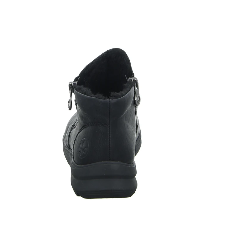 Rieker Schlupf-/Reißverschlußstiefelette Warmfutter bis 35mm Absatz (casual)