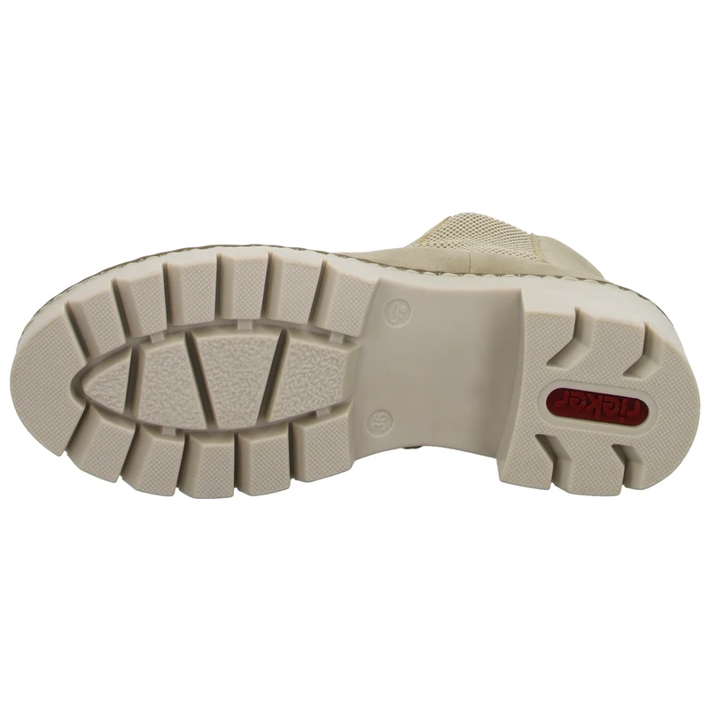 Rieker Schlupf-/Reißverschlußstiefelette Warmfutter ab 35mm Absatz