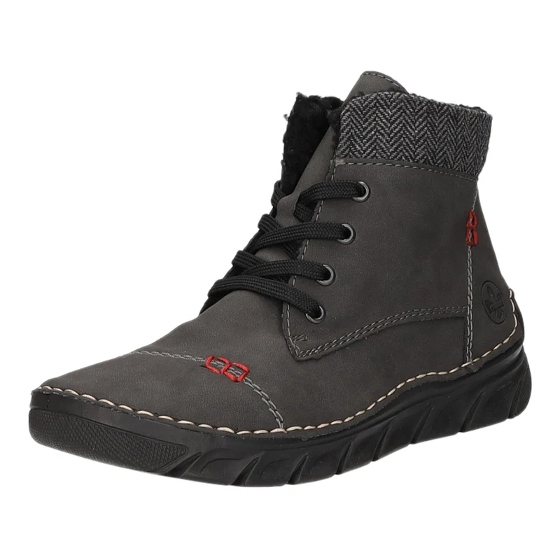 Rieker Schnürstiefelette Warmfutter bis 35mm Absatz (casual)