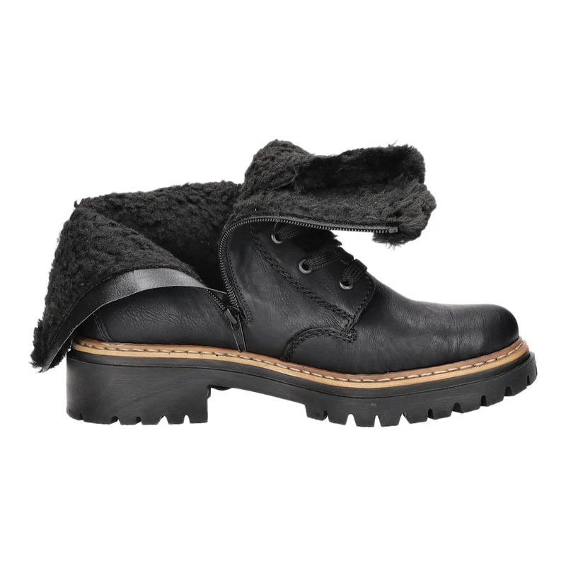 Rieker Schnürstiefelette Warmfutter bis 35mm Absatz (casual)