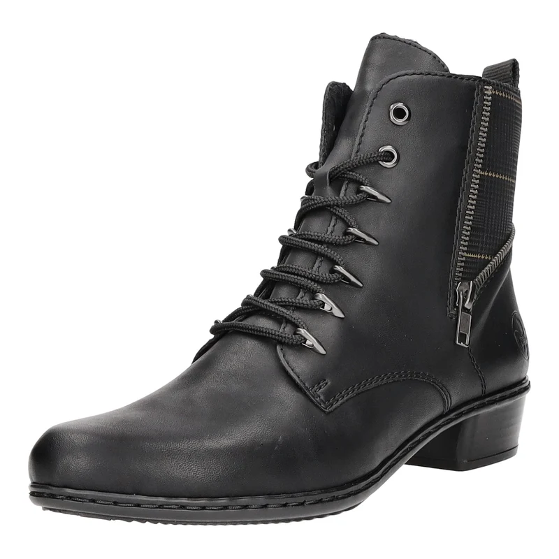 Rieker Schnürstiefelette Kaltfutter ab 35mm Absatz