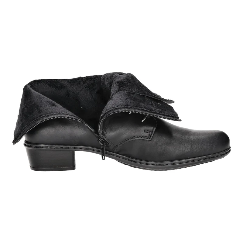 Rieker Schnürstiefelette Kaltfutter ab 35mm Absatz