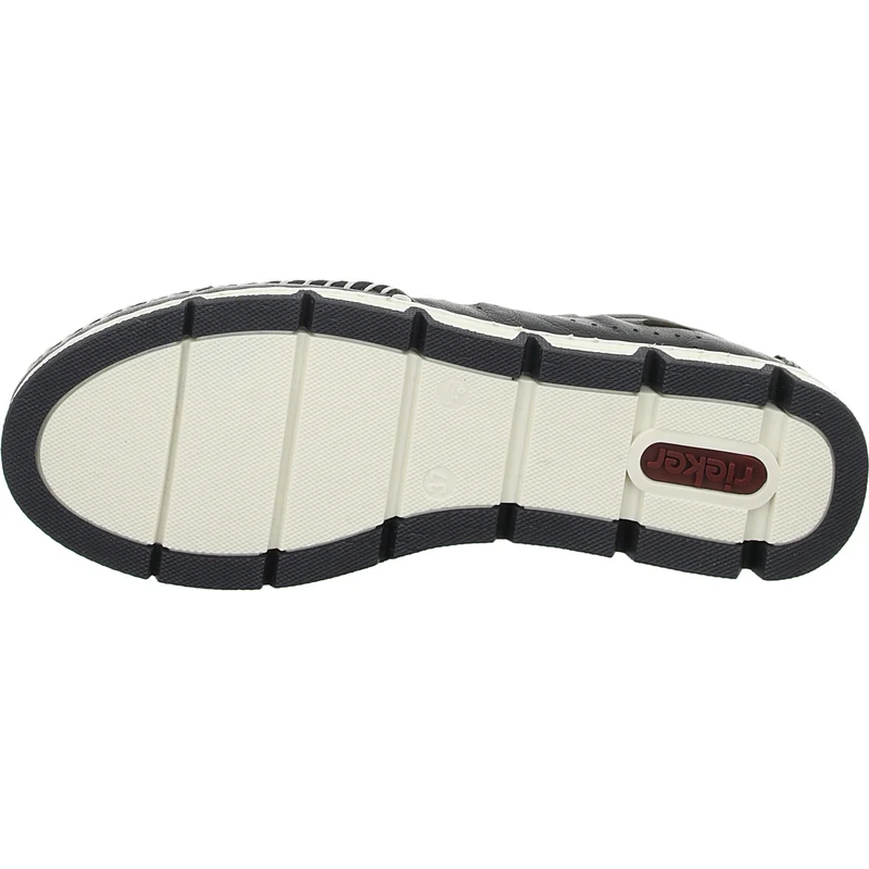 Rieker Slipper/Kletthalbschuh luftdurchlässig (durchbrochenes/geflochtenes Obermaterial)