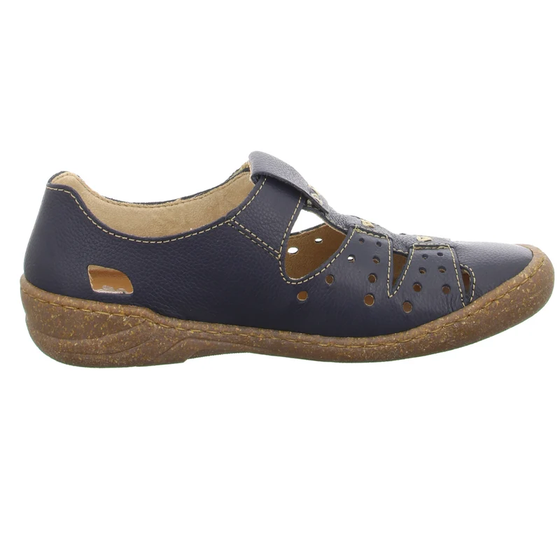 Rieker Slipper/Kletthalbschuh luftdurchlässig (durchbrochenes/geflochtenes Obermaterial)
