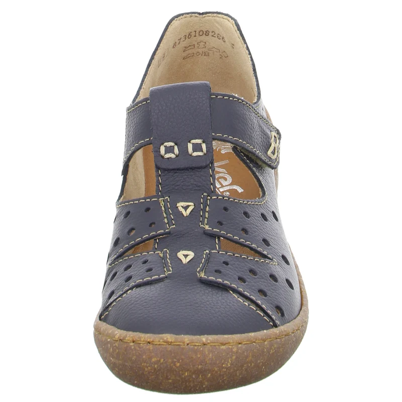 Rieker Slipper/Kletthalbschuh luftdurchlässig (durchbrochenes/geflochtenes Obermaterial)