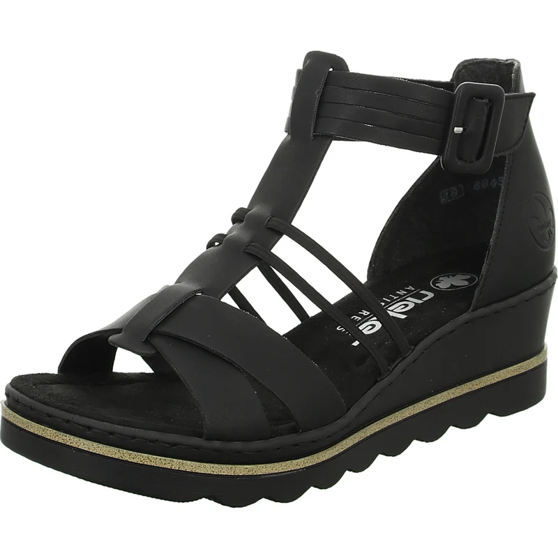 Rieker Keil Sandalette ab 30mm Sohlenhöhe