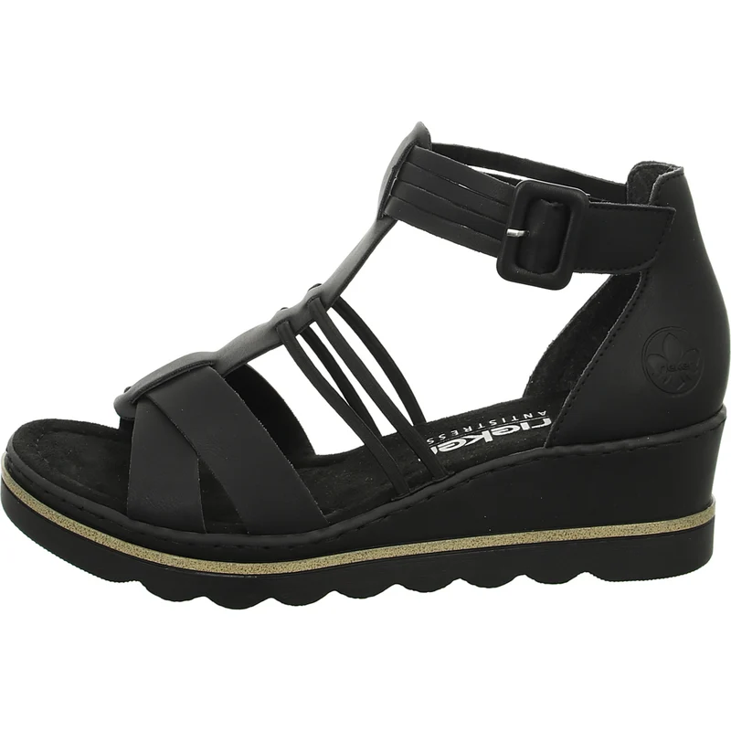Rieker Keil Sandalette ab 30mm Sohlenhöhe