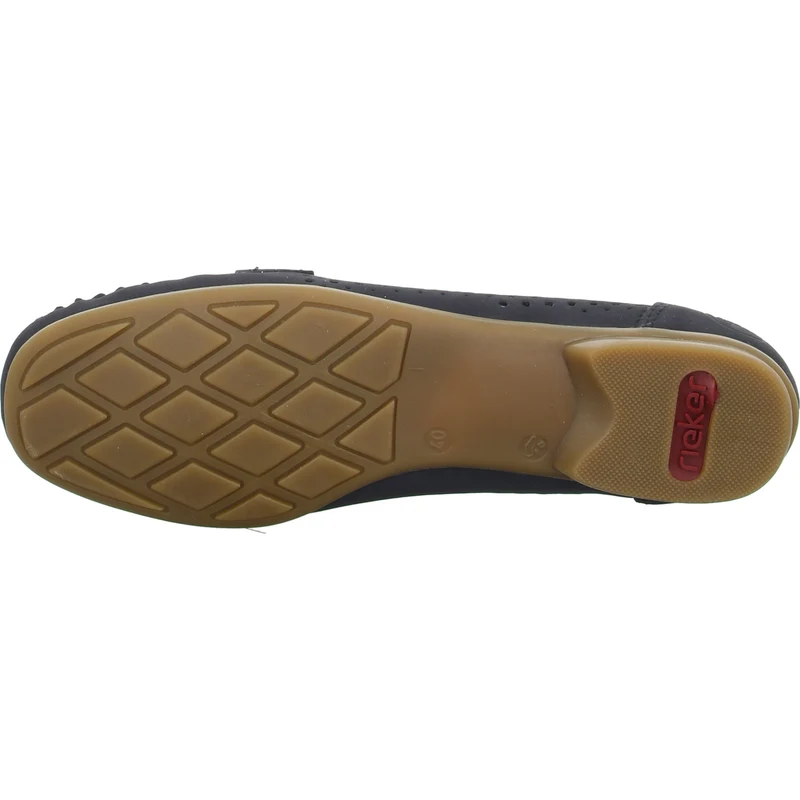 Rieker Slipper/Kletthalbschuh luftdurchlässig (durchbrochenes/geflochtenes Obermaterial)
