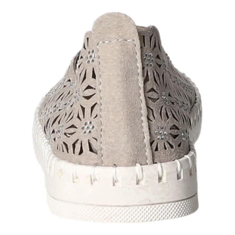 2GO Fashion Slipper/Kletthalbschuh luftdurchlässig (durchbrochenes/geflochtenes Obermaterial)