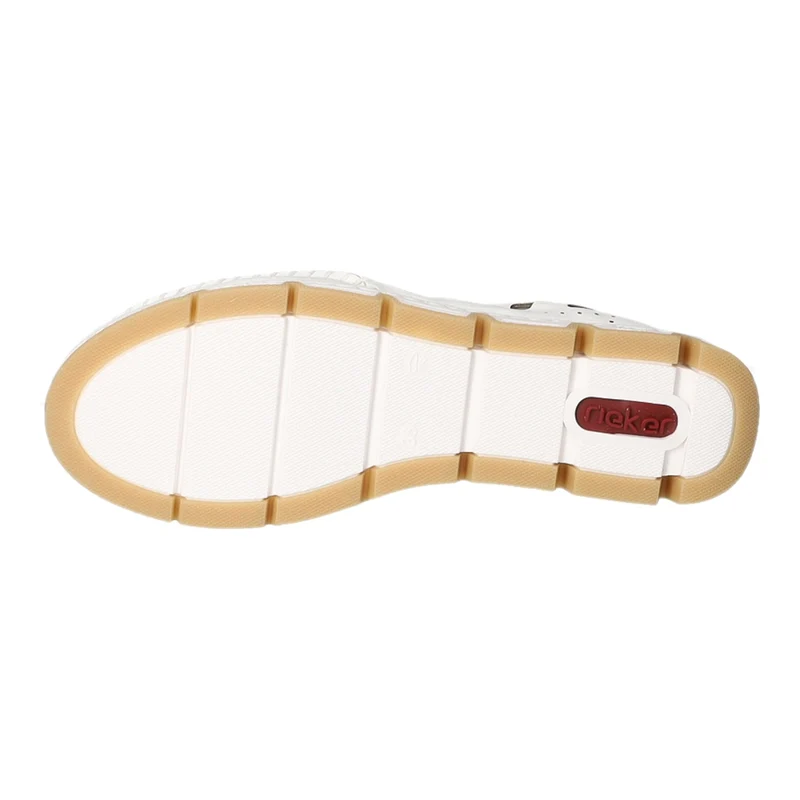 Rieker Slipper/Kletthalbschuh luftdurchlässig (durchbrochenes/geflochtenes Obermaterial)